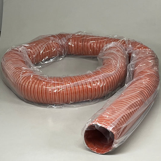 FLEXAUST GS Iron Oxide Red Silicone 5" 12ft Exhaust Hose 2650500012