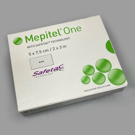 MOLNLYCKE Mepitel One Soft Silcone Wound Contact 2" x 3" 5x7.5cm (10 Pack) 289100