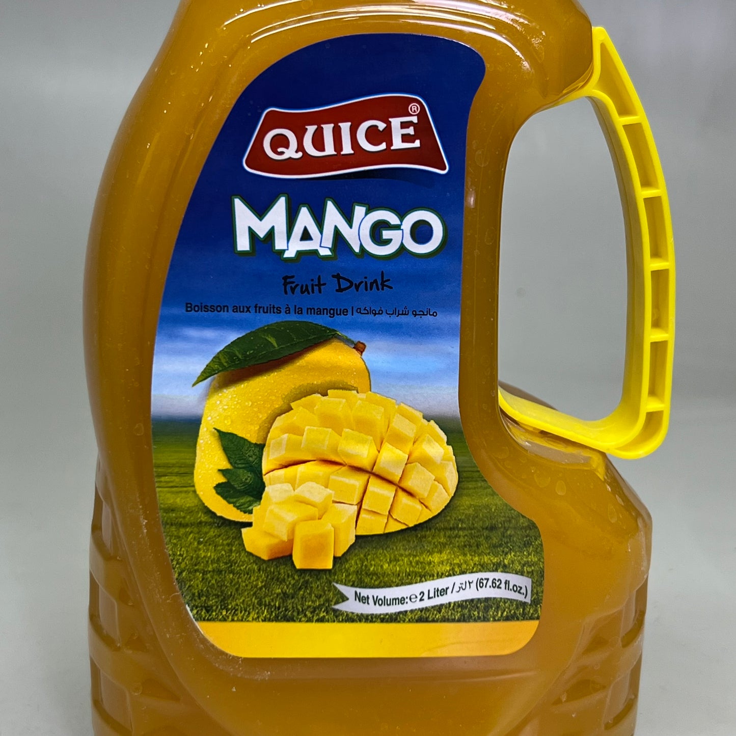 ZA@ QUICE (3 PACK) Mango Fruit Drink 2 Lt/67.62oz BB 11/24 (AS-IS)