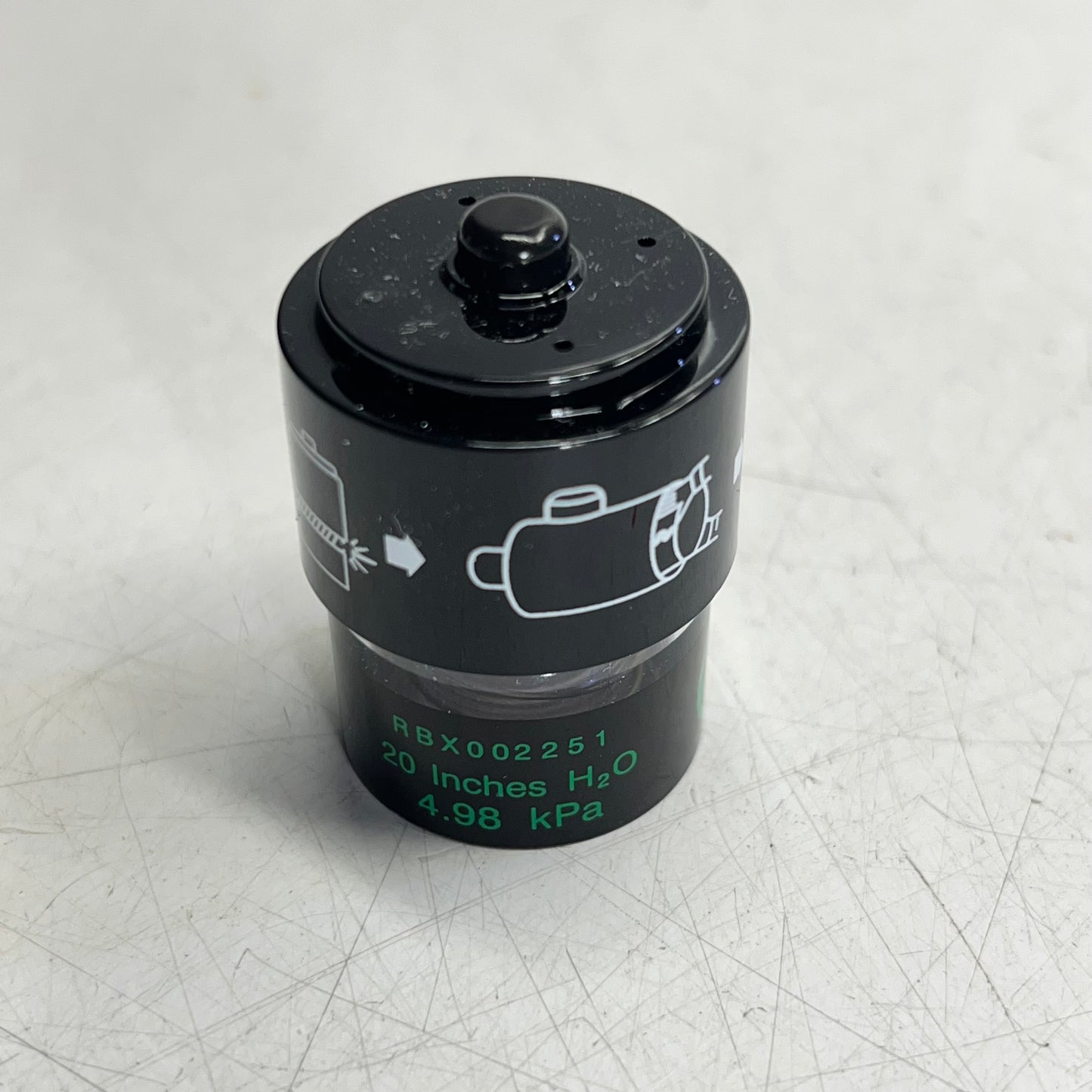 DONALDSON OEM Restriction Indicator Kit Servisignal 1/8-27 Thread Black X002351