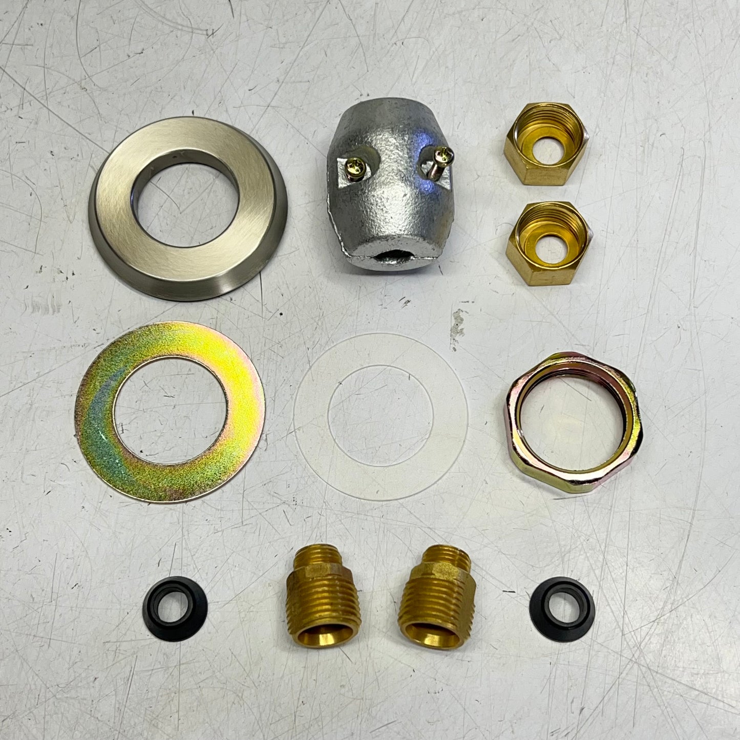 PFISTER Single Hole Pull Down Kitchen Faucet 1.8 GPM Stainless Steel G529-PF2S