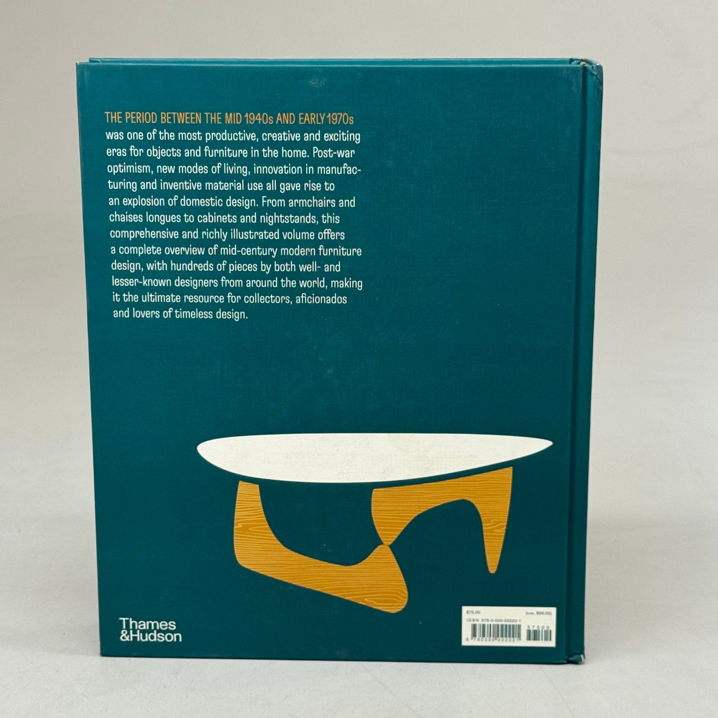 THAMES&HUDSON Mid-century Modern Furniture Dominic Bradbury Hardcover