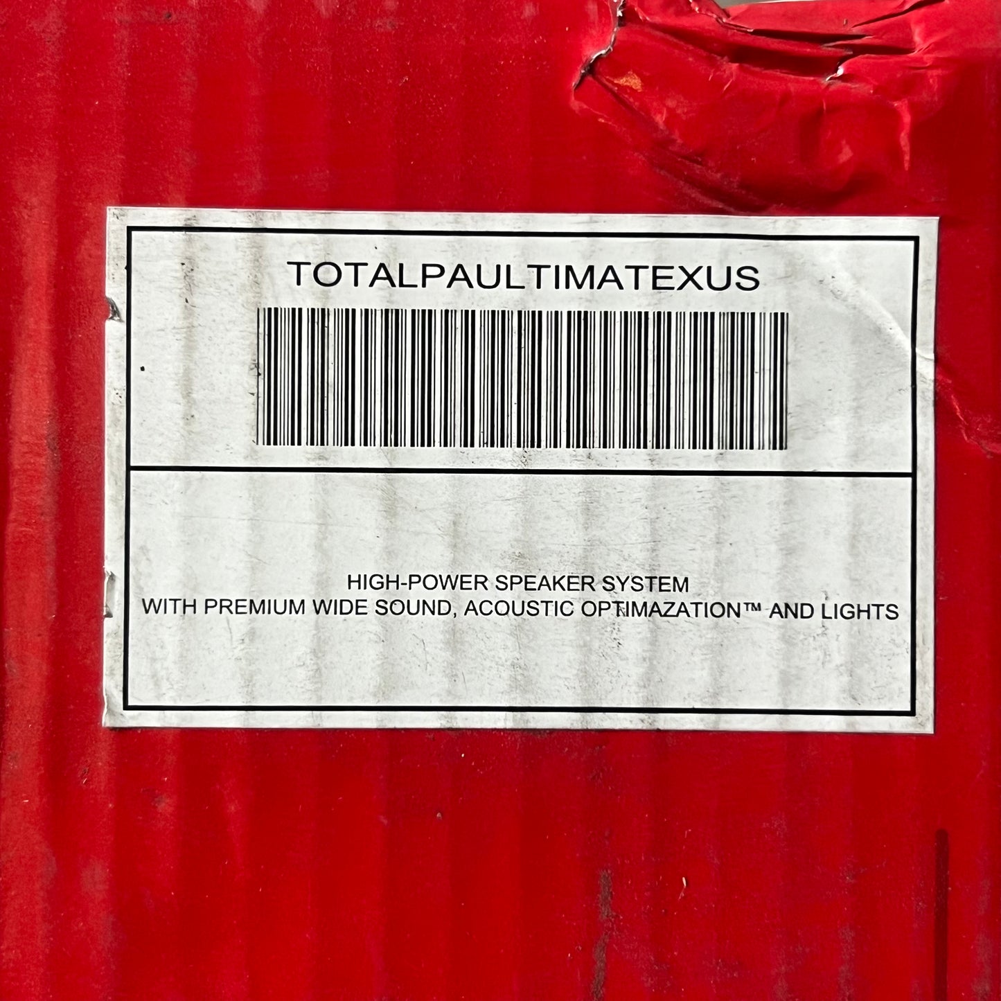 ION MFG Total PA Ultimate Bluetooth PA Speaker System Black IPA161REV E (New Other, Distressed Box)