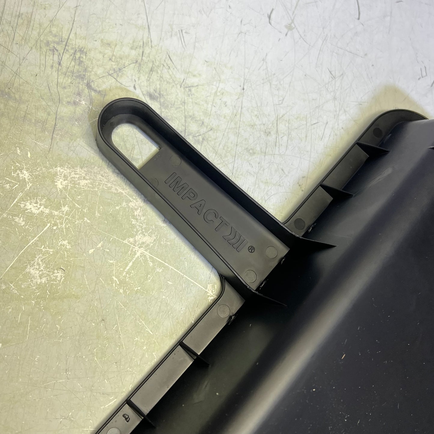 ZA@ IMPACT (2 PACK) Polypropylene Value Plus Dust Pans 12"x11"x4" Black #710