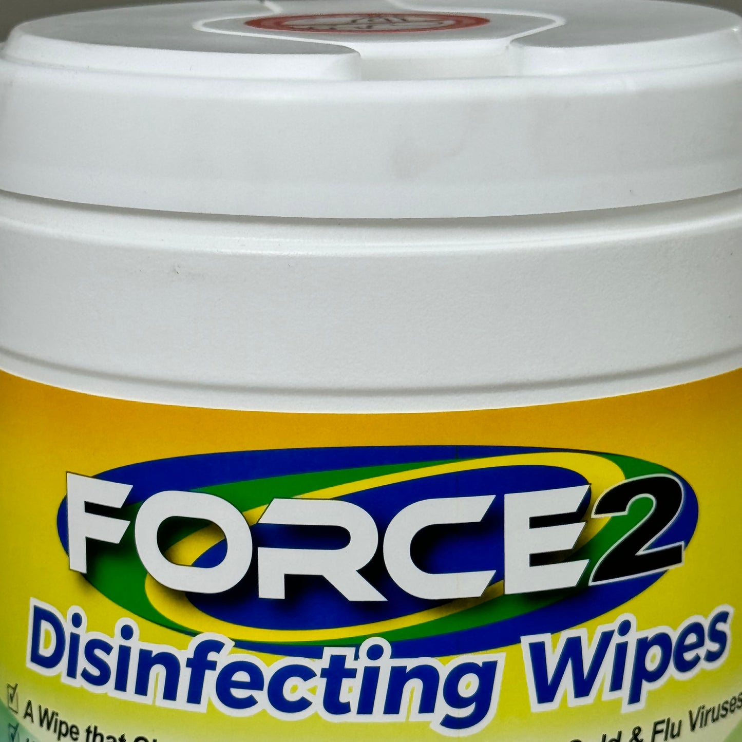 FORCE2(3 PACK,660 WIPES TOTAL) Disinfecting Wipes Effective Against 51 Pathogens