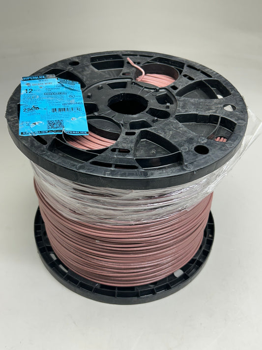 SUPERSLICK 12 Brown Stranded Copper Reel 2500 Feet Brown 106100808465