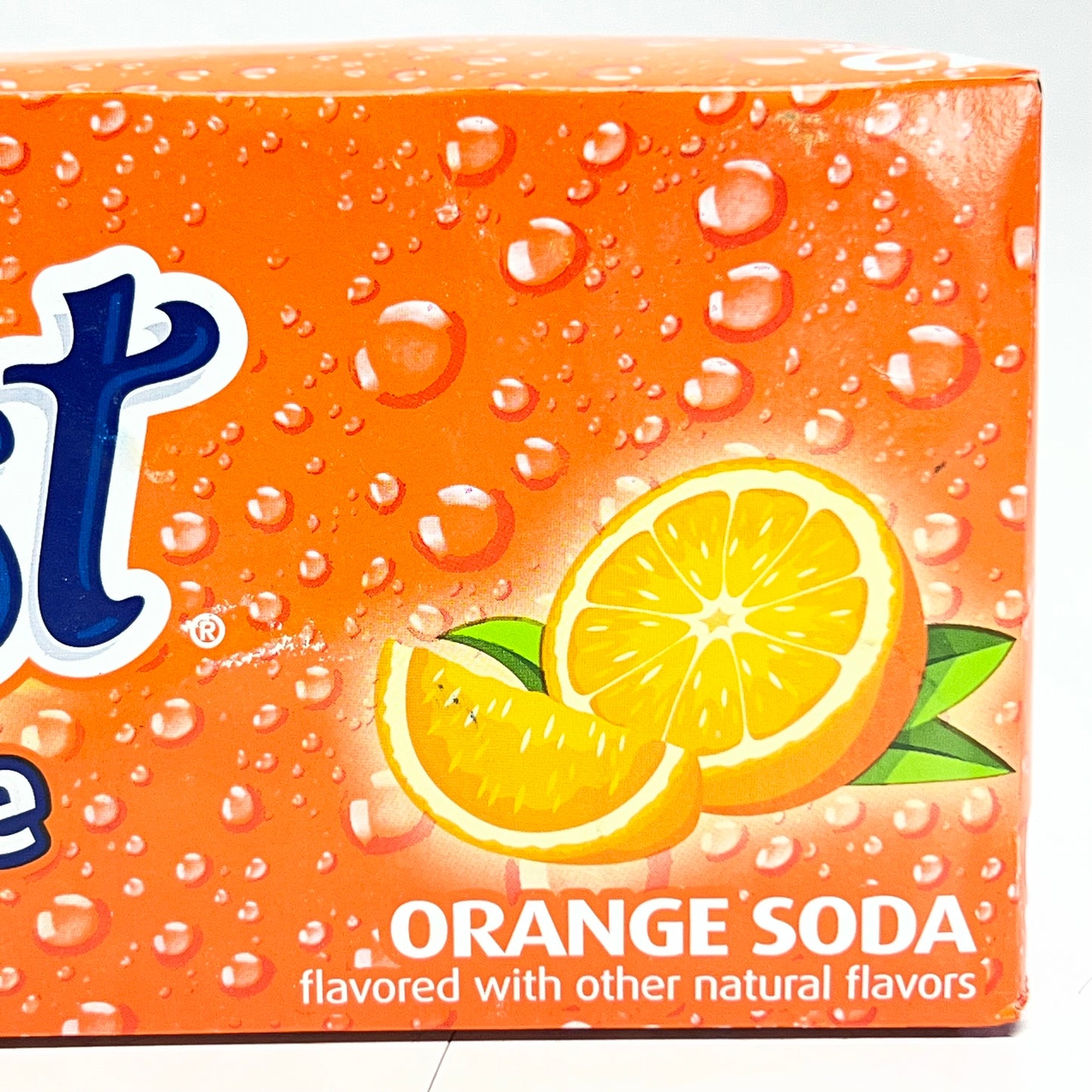 ZA@ SUNKIST (12 PACK) Orange Soda 12 Fl Oz. BB 10/26