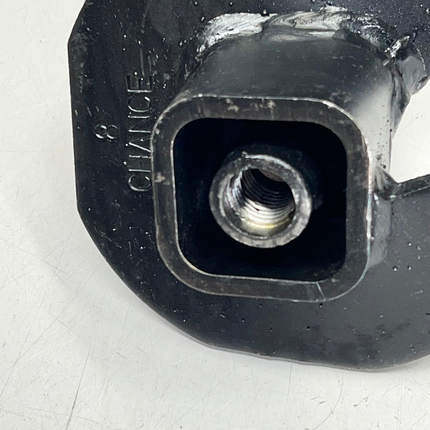 HUBBELL Chance Anchor Tough One  8" 10,000 ft/lb 1" Threads Black C1025004