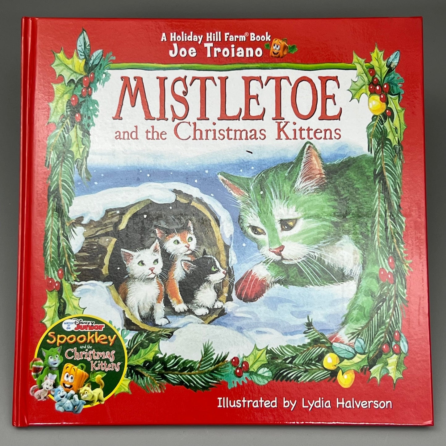 ZA@ THE LEGEND OF MISTLETOE & THE CHRISTMAS KITTENS (24 Copies) Hardcover Book A