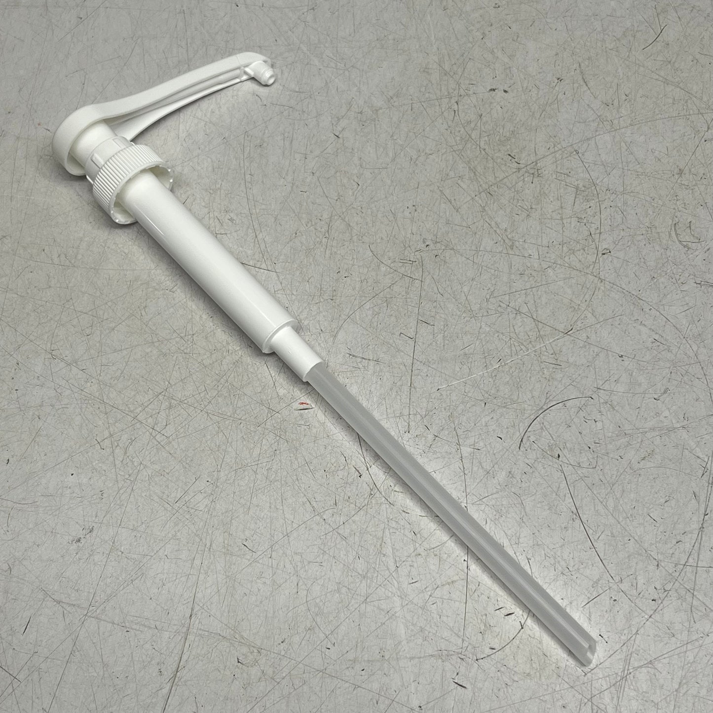 ZA@ REIKIE  (2 PACK, 3 EACH) Beverage Syrup Pumps  11" Standard Size Bottles White 011128122
