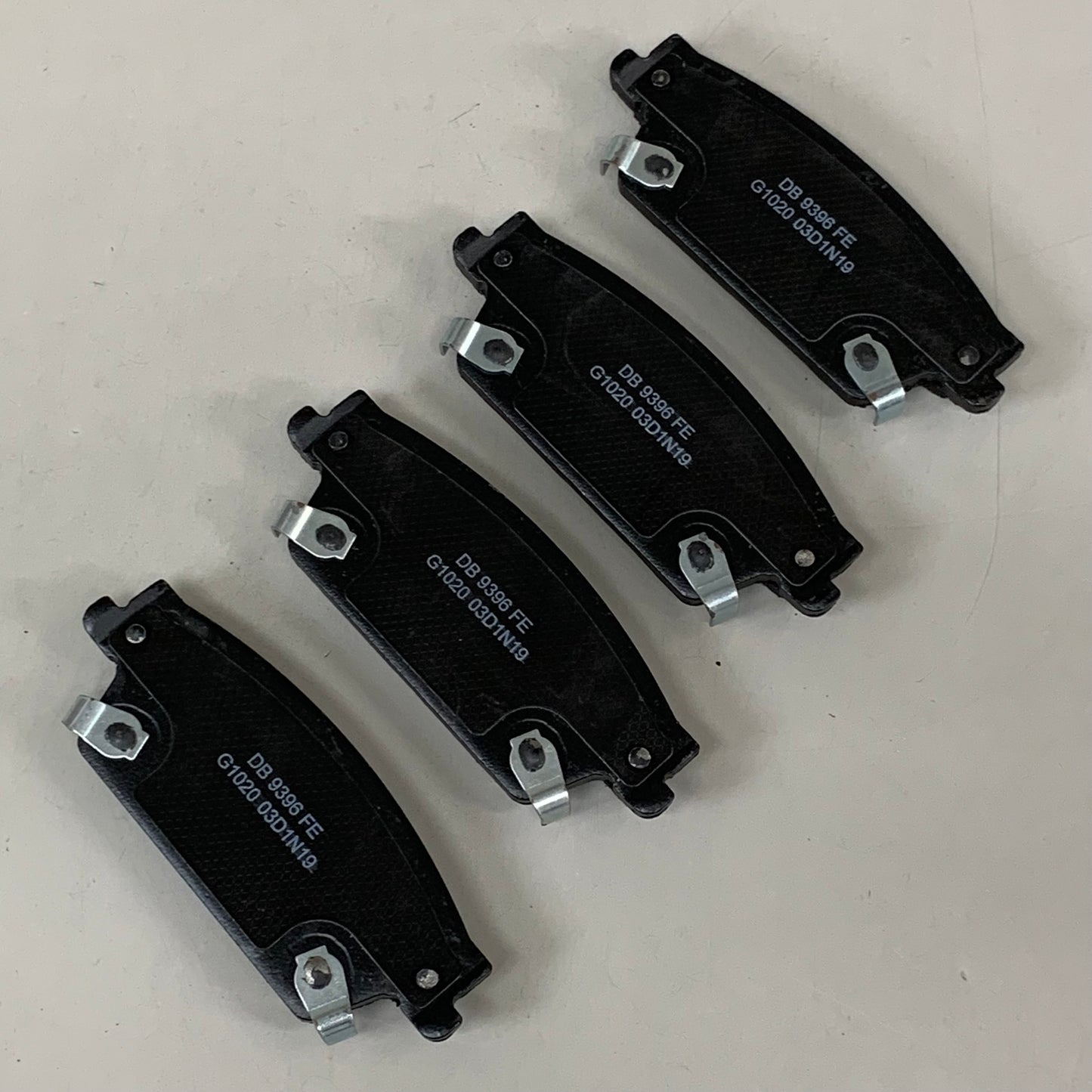 WEAREVER IMPORTS Premium Brake Pads Semi Metallic Long Life  Black GMKD1020