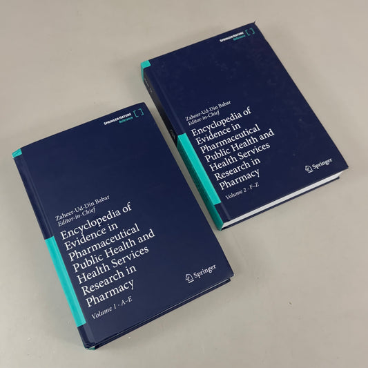 ENCYCLOPEDIA OF EVIDENCE IN PHARMACEUTICAL RE|SEARCH IN PHARMACY BY ZAHEER-UD-DIN BABAR (Two Volume Set) (New (Good))