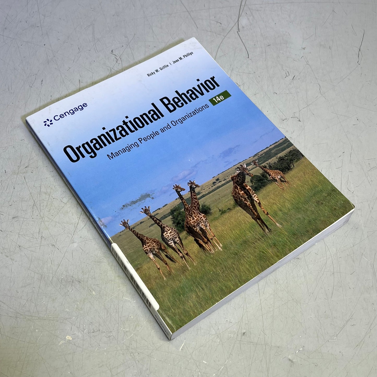 ORGANIZATIONAL BEHAVIOR Managing People & Organizations Paperback Book (As-is)