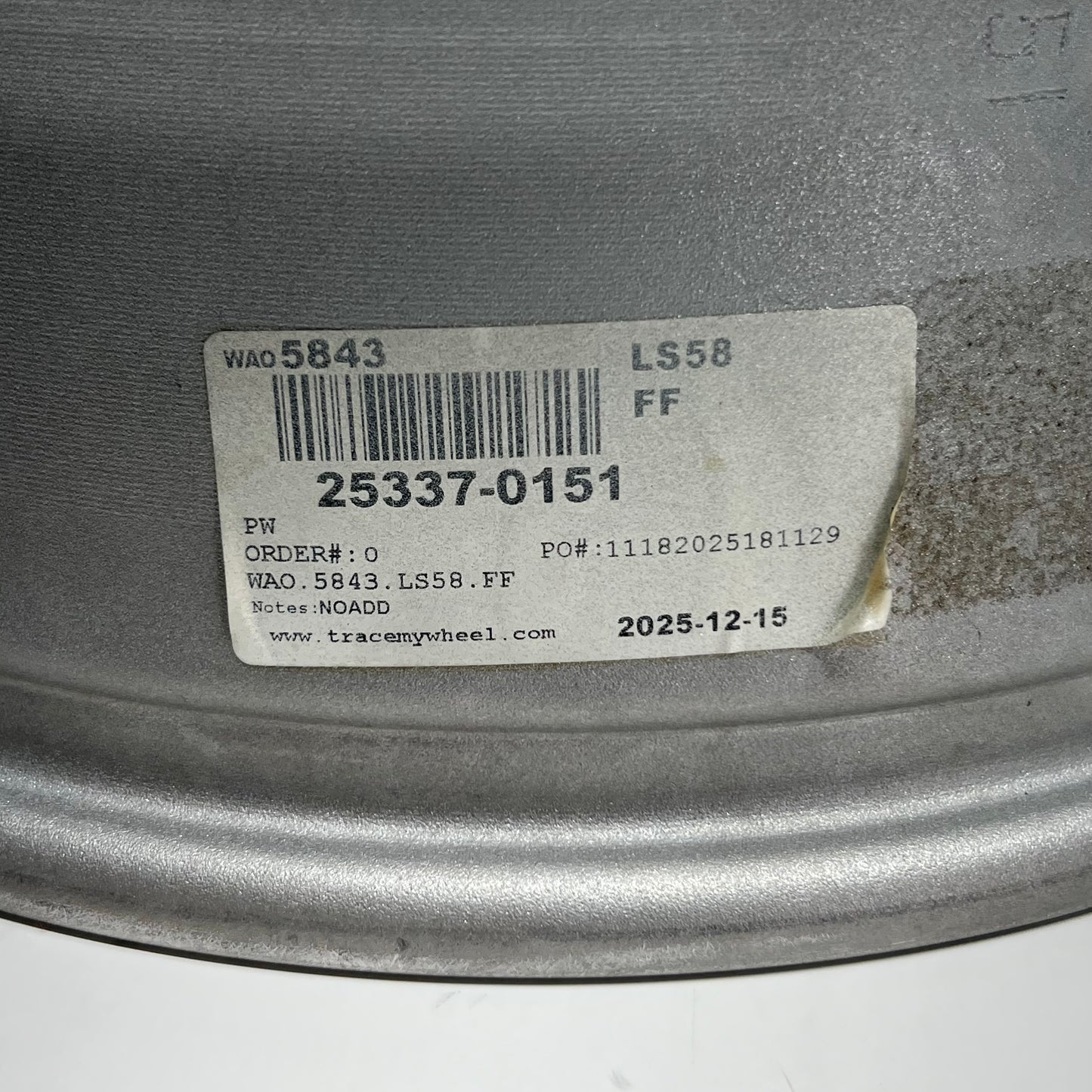 BLACKBURN 2021 Chevrolet Traverse 20" OEM Wheel Rim 25337-0151
