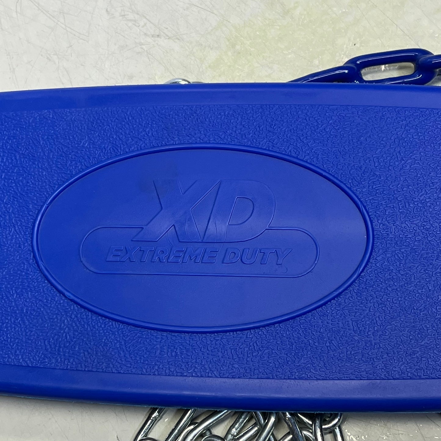 GORILLA (2 PACK) Extreme Duty Belt Swing W/ Coated Chains 26"x6" Yellow & Blue