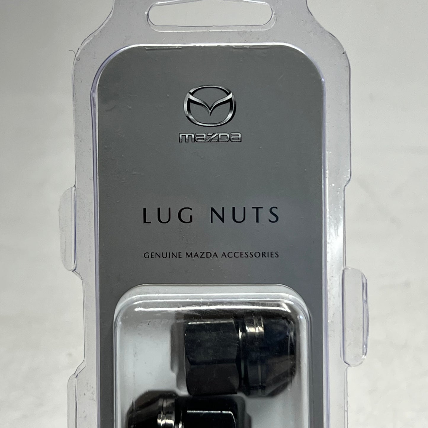 NEW OEM GENUINE (4 PACK) Mazda 2024 Cx-30 Black Wheel Lug Nuts Sz 21mm, Black C9N2V9770
