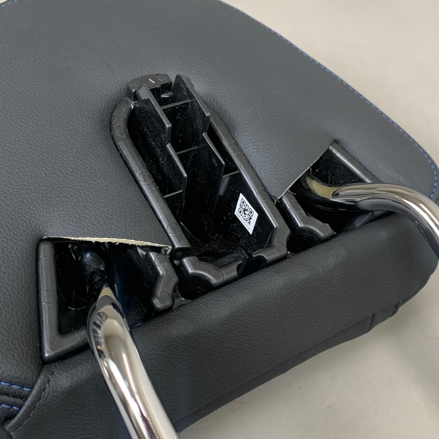 BMW (2 Pack) Leather Head Restraints/ Headrest BMW X3 Black 5210874603905