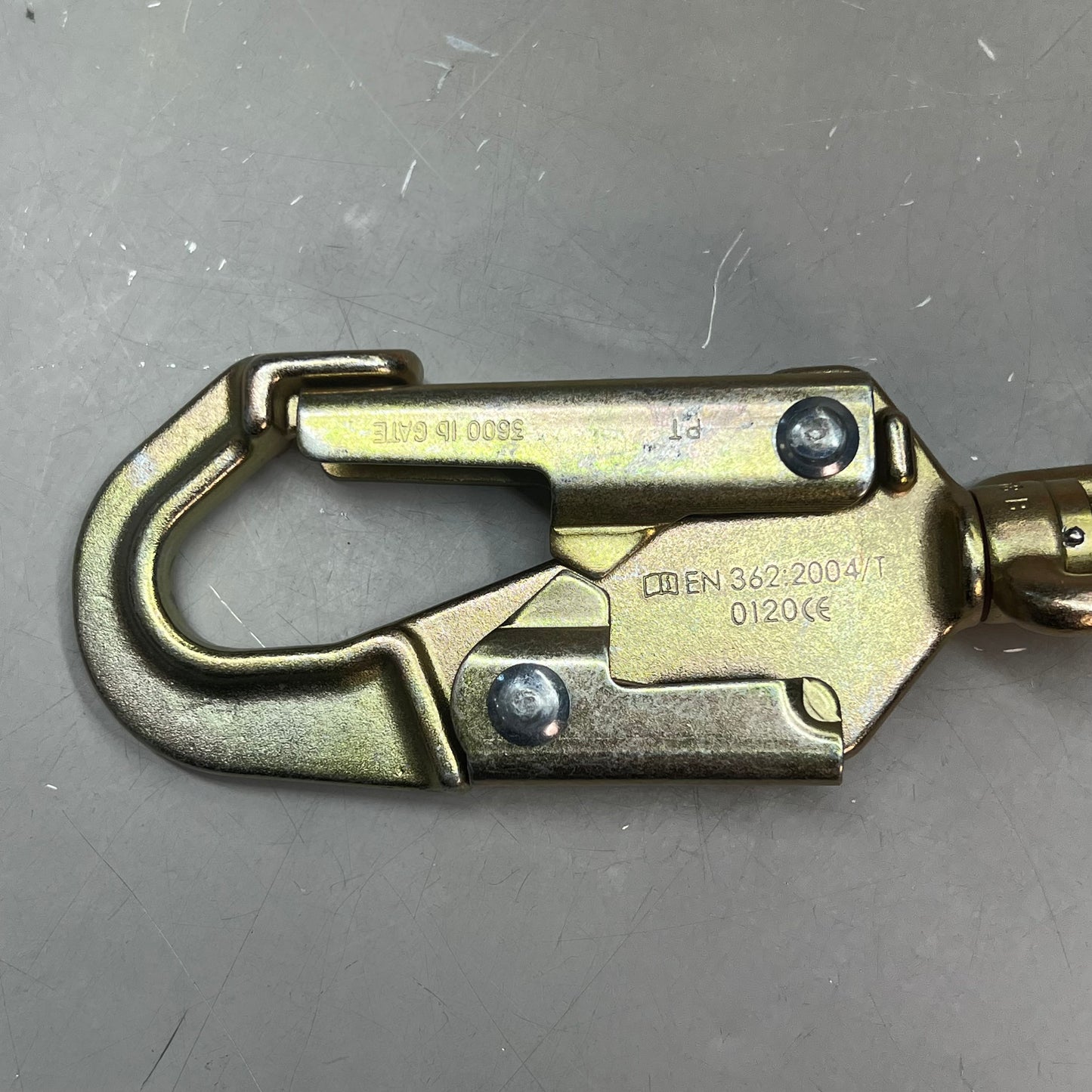 PMI Access Pro Rope W/ Steel Snap Hook 11mm x 32' Orange/Black IR110OB010P