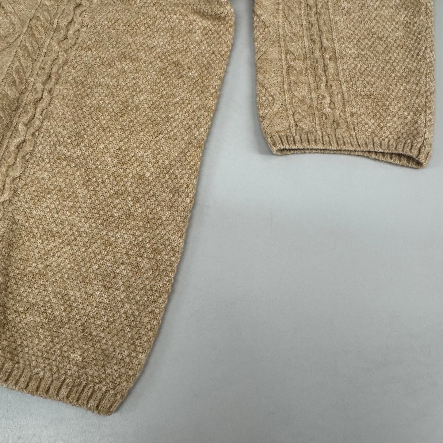 VINCE CAMUTO Cable Knit Sweater Women's Sz-XXL Latte Heather SC2895