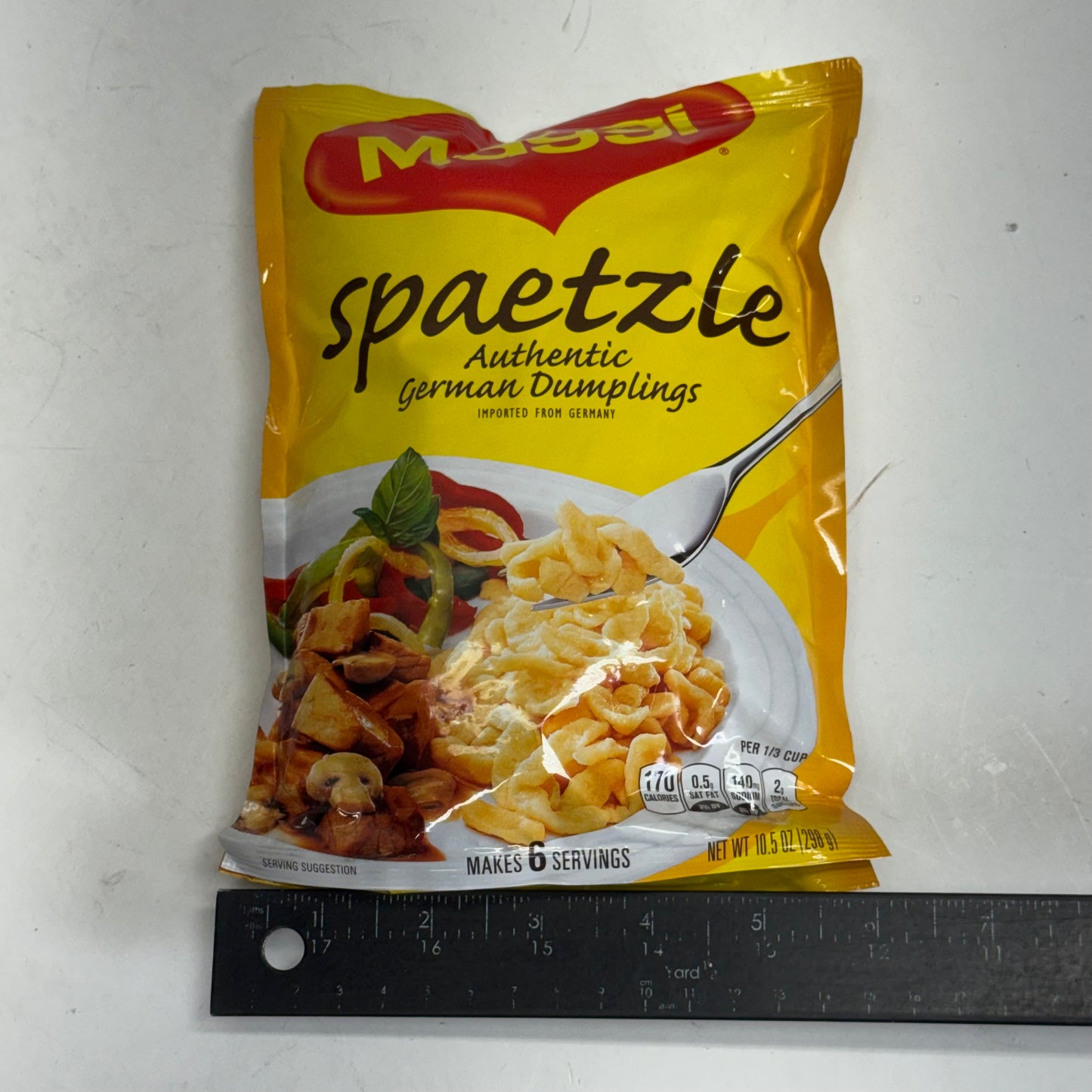 MAGGI (4 PACK) Spaetzle Authentic German Dumplings 10.5 oz. BB 03/27
