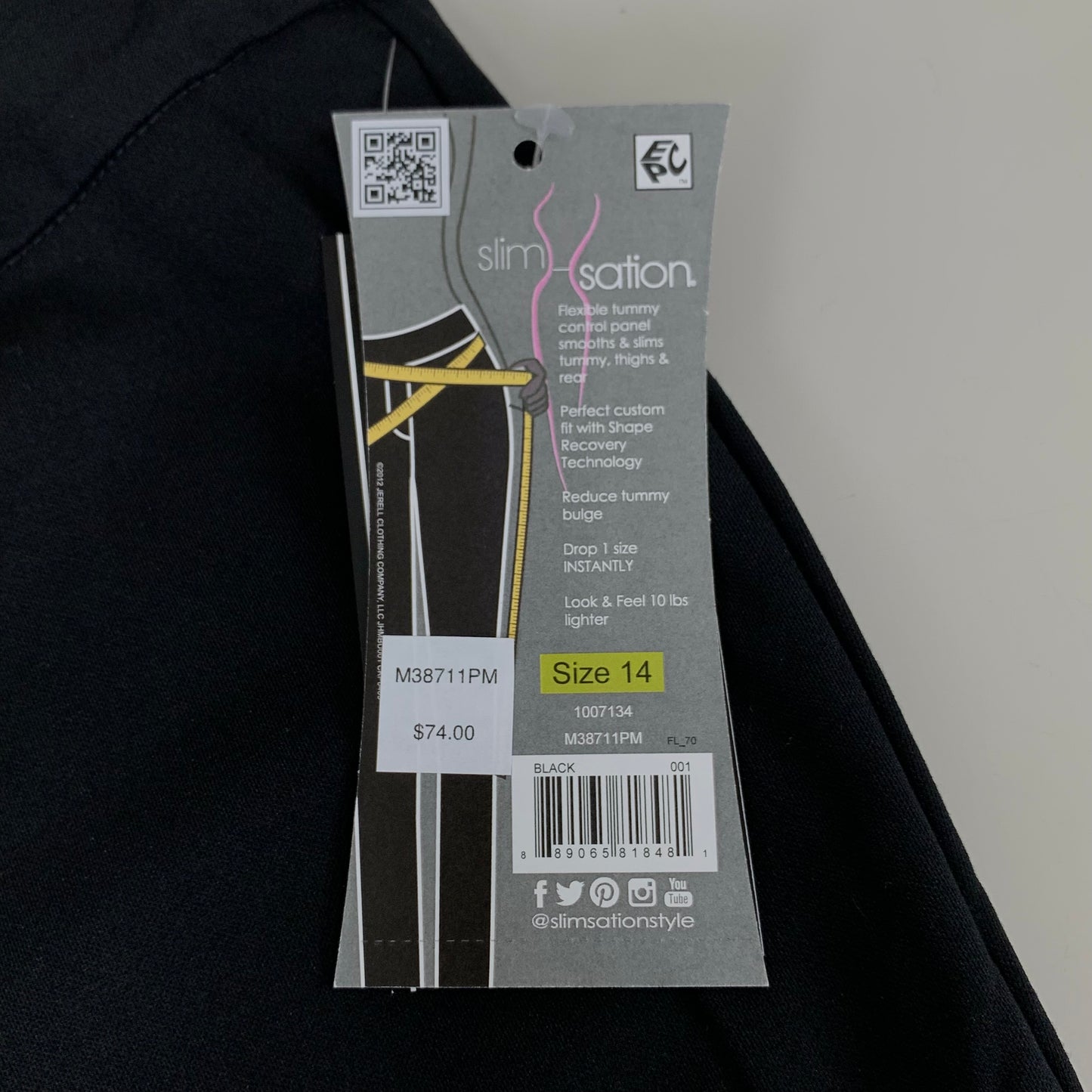 MULTIPLES Relaxed Leg Pant Petite Women's Sz 14