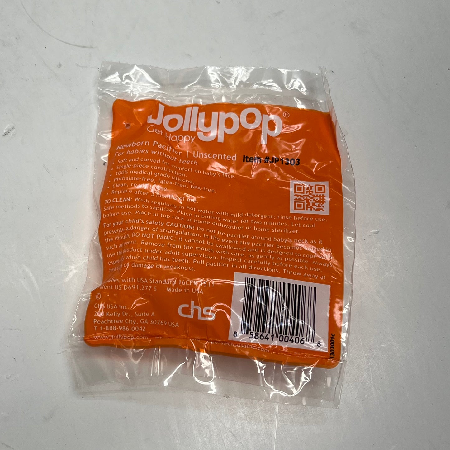NOVA PLUS (10 PACK) Infant Pacifier Unscented  0-3 Month Orange VPJP1303100