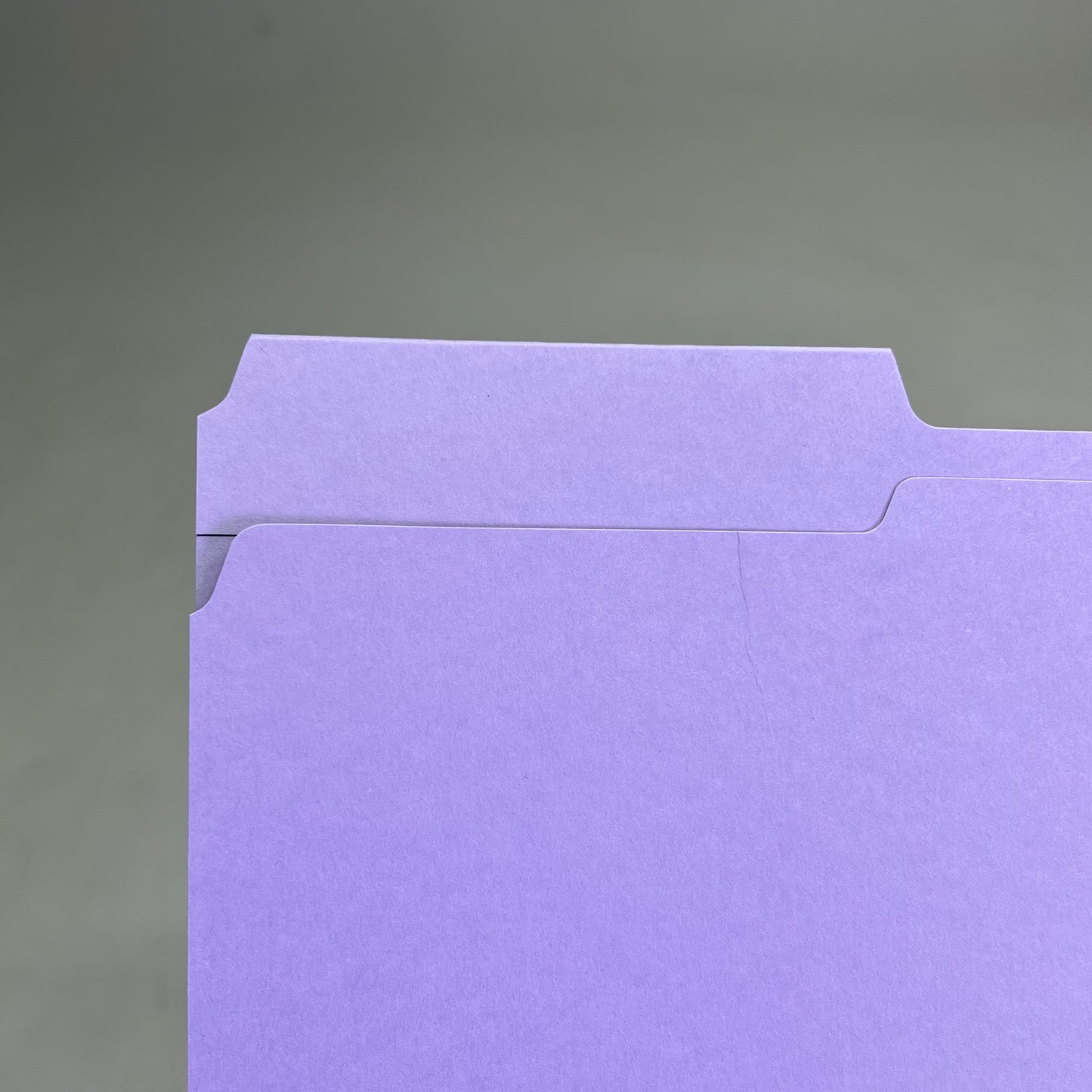 SMEAD (100 PACK) Reinforced File Folder Letter Sz 1/3 Cut Tab Lavender 12434