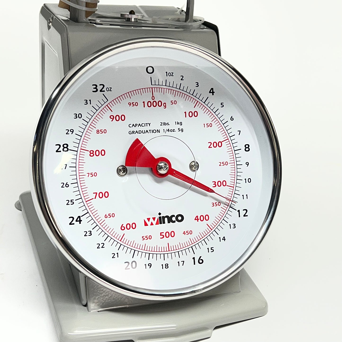 ZA@ WINWARE Mechanical Receiving Scale Portion Control  6.5" Dial 2lb Cap SC|AL-62 (As-Is)