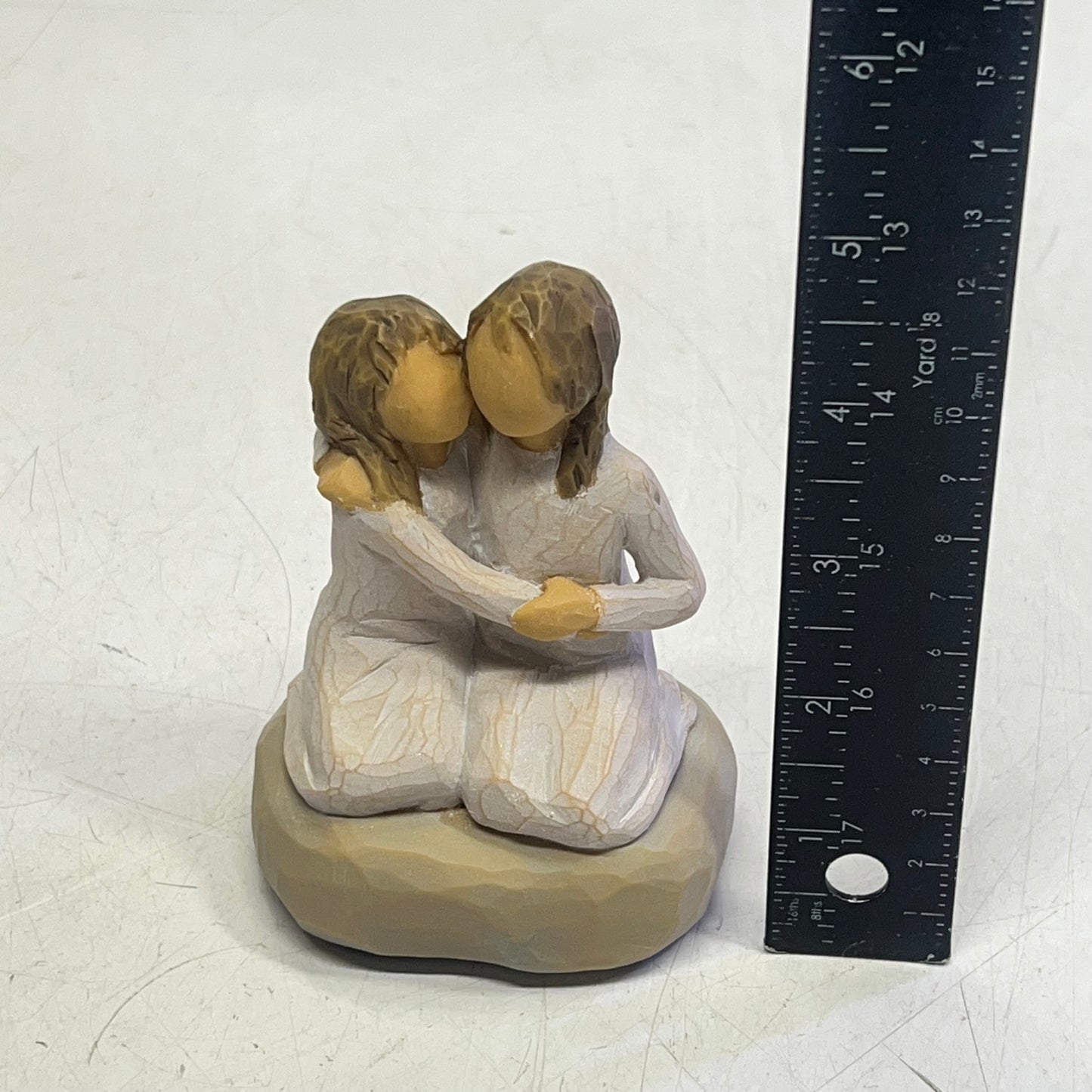 WILLOW TREE Sister Mine Resin Figurine Keepsake By Susan Lordi 4" 27704