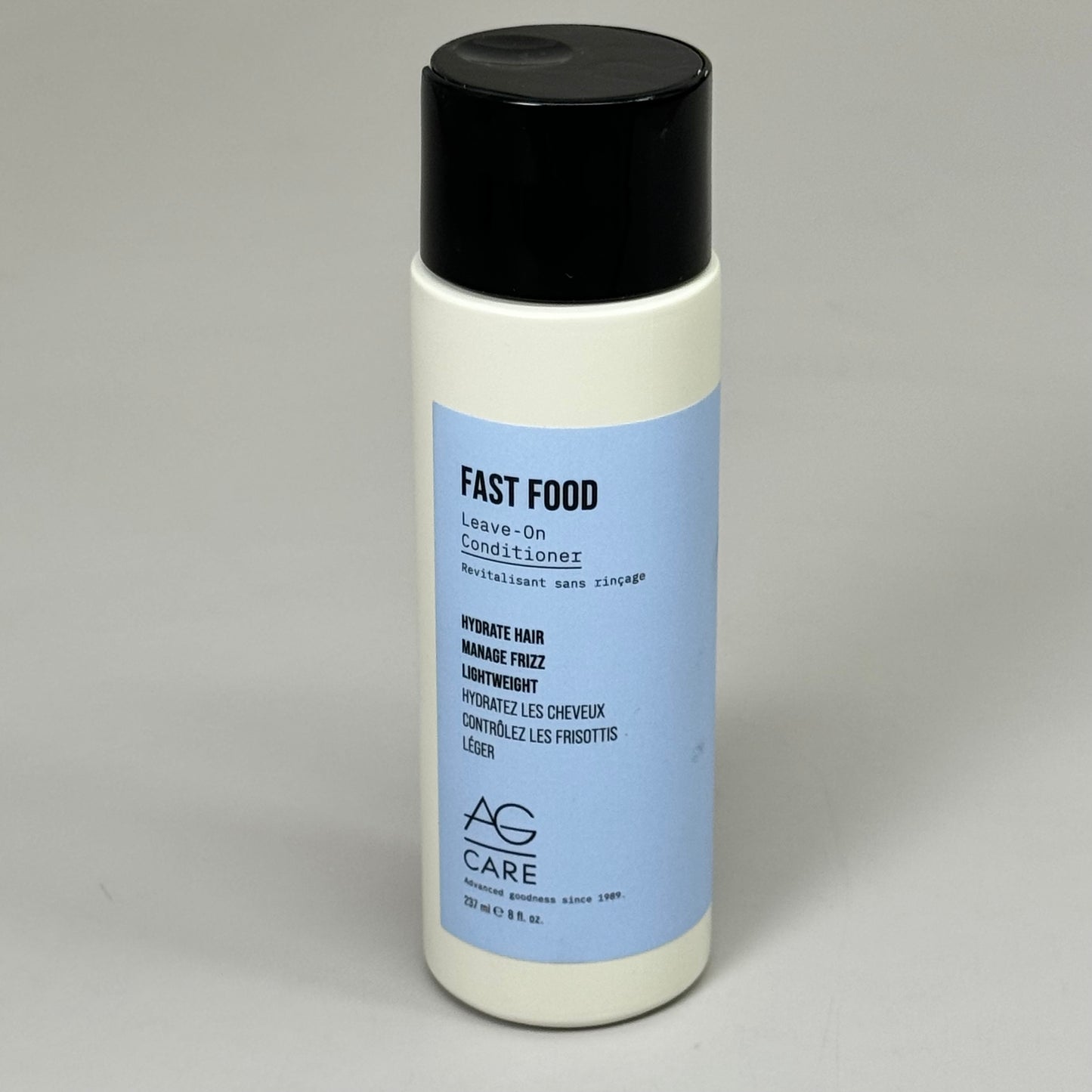 AG CARE Light Fast Food Leave-On Conditioner Hydrate Hair & Manage Fizz 8 lf oz