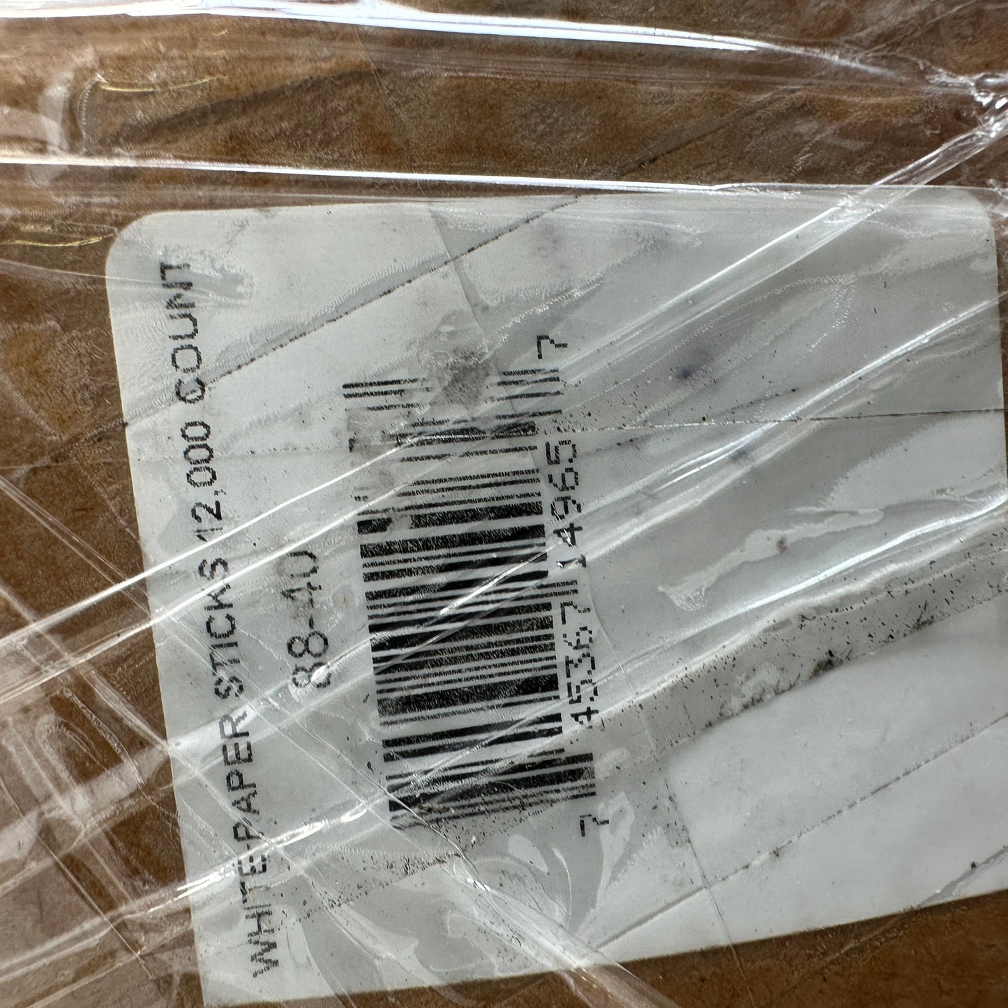 SETTERSTIX 12,000 Pieces Paper Lollipop Cake Pop Treat Sucker Stick 4.5" White