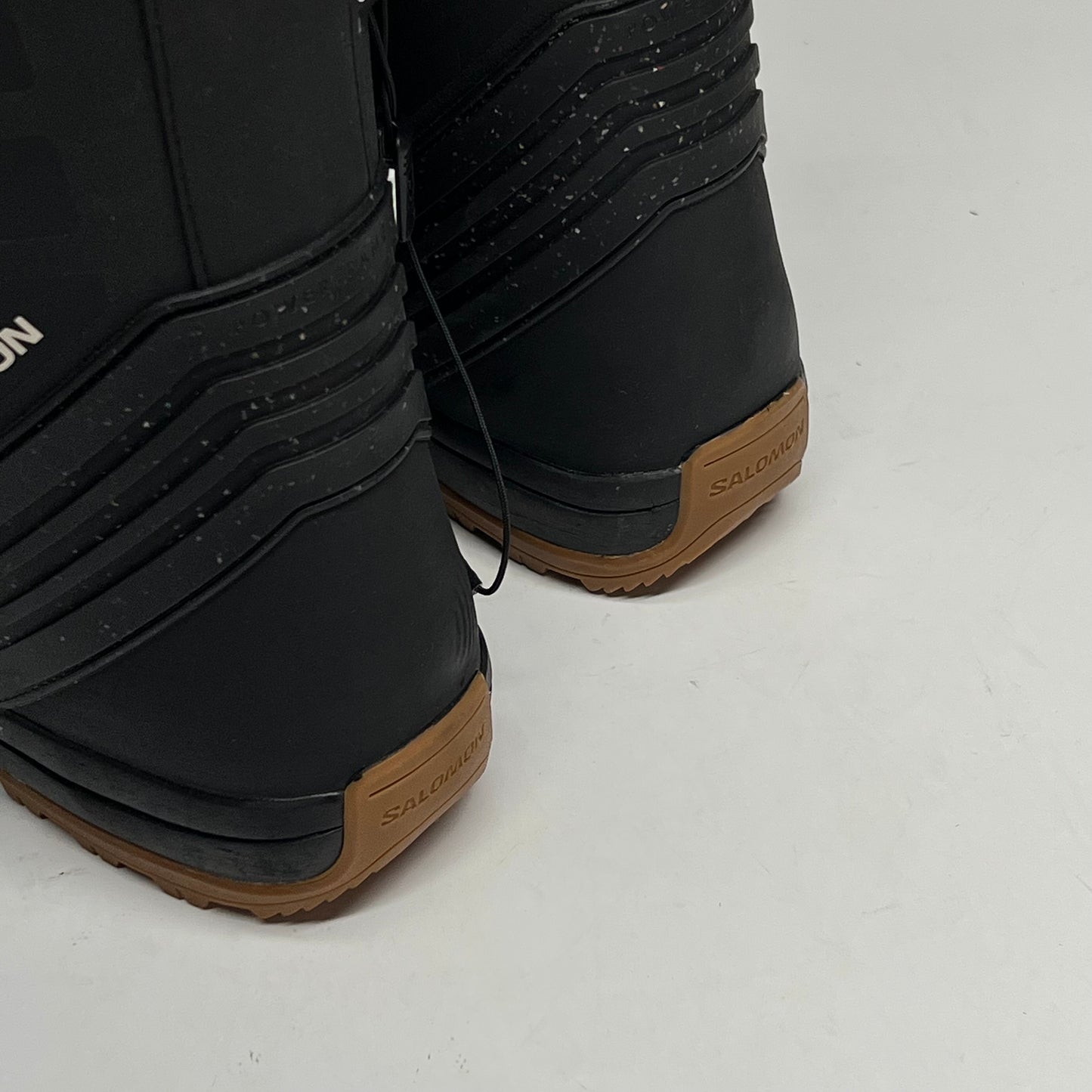 ZA@ SALOMON Malamute Dual Boa All Mountain Snowboard Boots Men's Sz 11 Black (As-Is)
