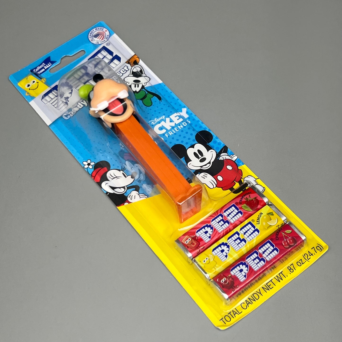 DISNEY PEZ Mickey Mouse & Friends (6 PACK) Candy & Dispenser 039853 BB 11/29