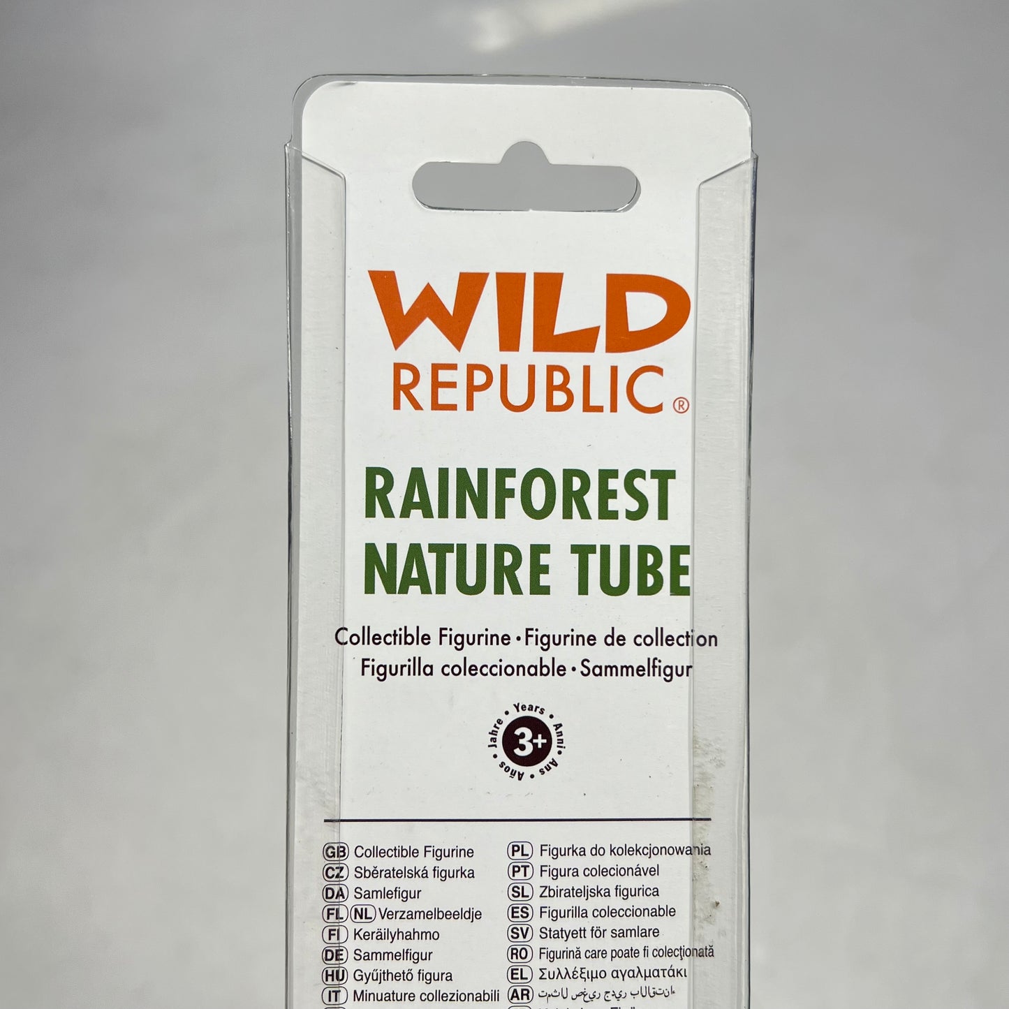 ZA@ WILD REPUBLIC (12 PIECES) Tube Of Collectable Rainforest Figurines & Playmat B