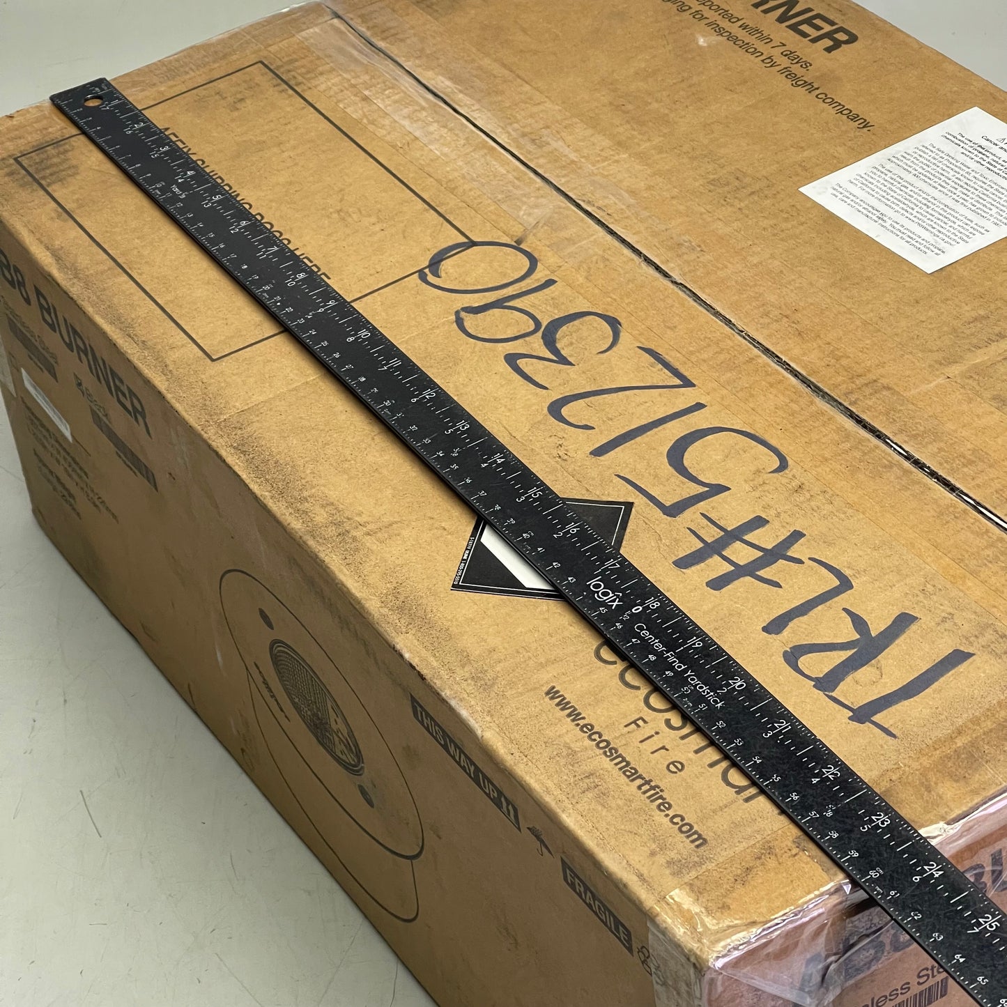 ECOSMART AB8 Round Ethanol Burner 14” Black ESF.2.B.AB8