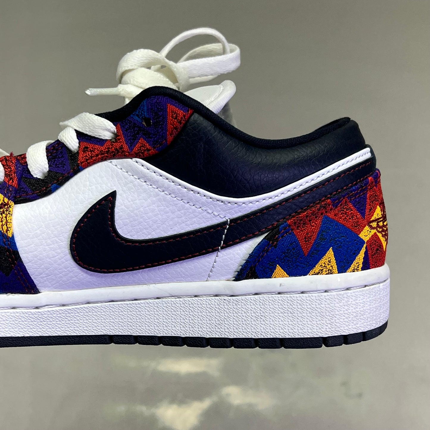 NIKE Air Jordan 1 Low SE 'Nothing But Net' Unisex Sz 7.5 Multicolor (Pre-Owned)