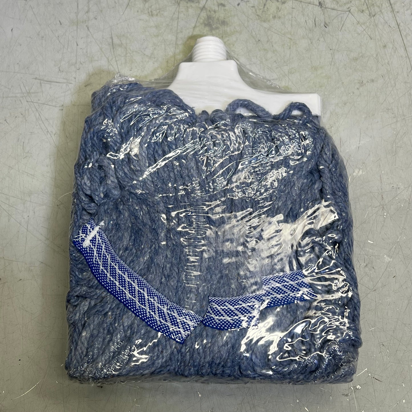 ECOLAB Grease Beater Mop Head 2X More Absorbent Than Conventional Mops Blue 89990046