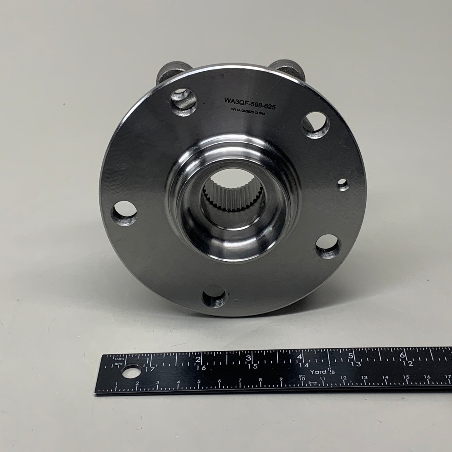 WJB Wheel Bearing and Hub Assembly Reinforced Seal Design Material WA3QF-598-625