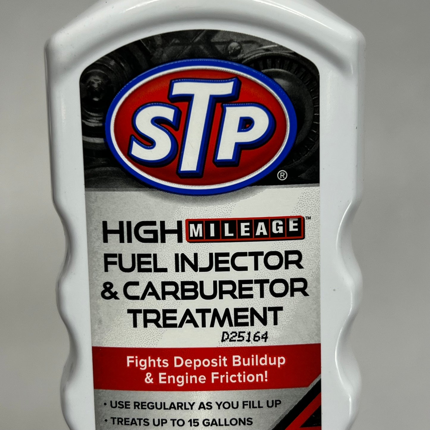 ZA@ STP (6 PACK) High Mileage Fuel Injector & Carburetor Treatment  5.25 Fl Oz 174352 D