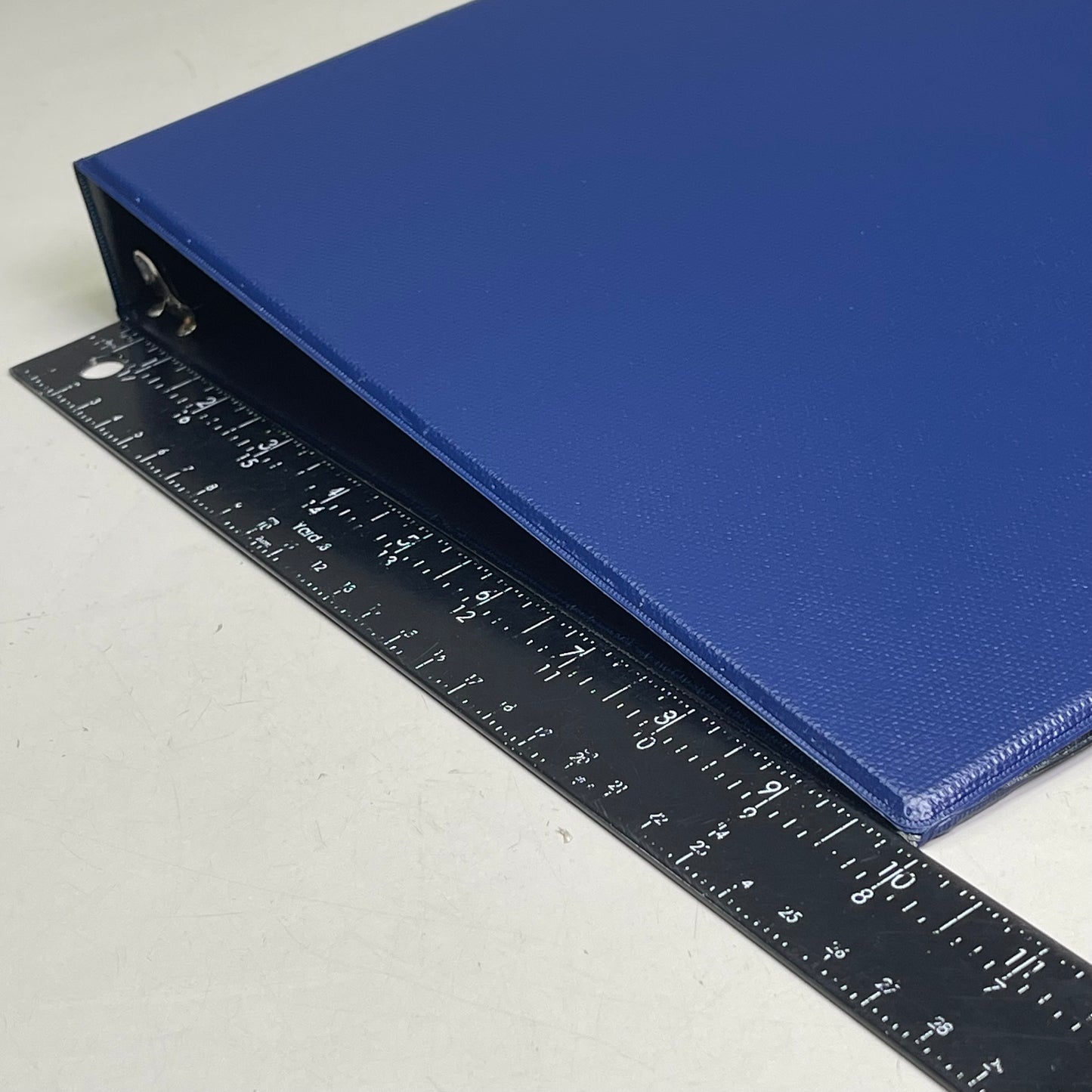 AVERY (12-PACK) Economy Binders 1" Round 3 Ring 11"x 8.5" Non-View Blue 03300