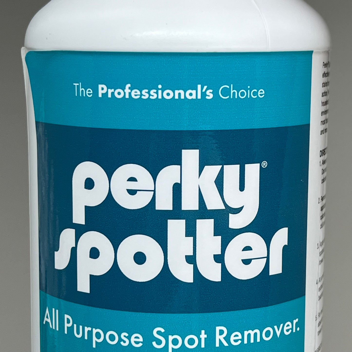 GROOM INDUSTRIES (12 PACK) Perky Spotter All Purpose Spot Remover w/ Brushes 1qt