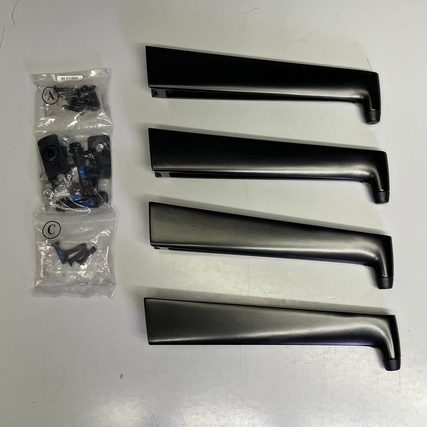 SIT ON IT SEATING Parallon Cafe Table X-Base (TALETOP NOT INCLUDED) 29"H Black