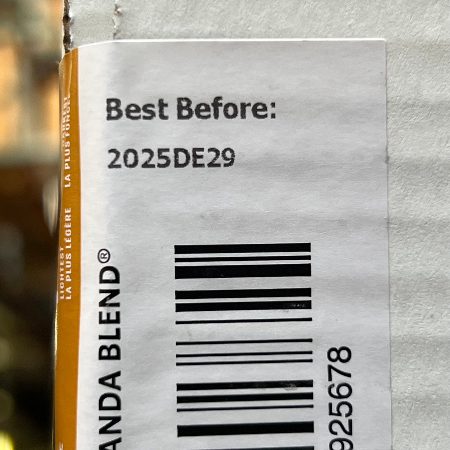 ZA@ STARBUCKS (18 PACK) Veranda Blend Ground Coffee, Blonde Roas 2.5 oz Green 11137306 BB 12/25 G