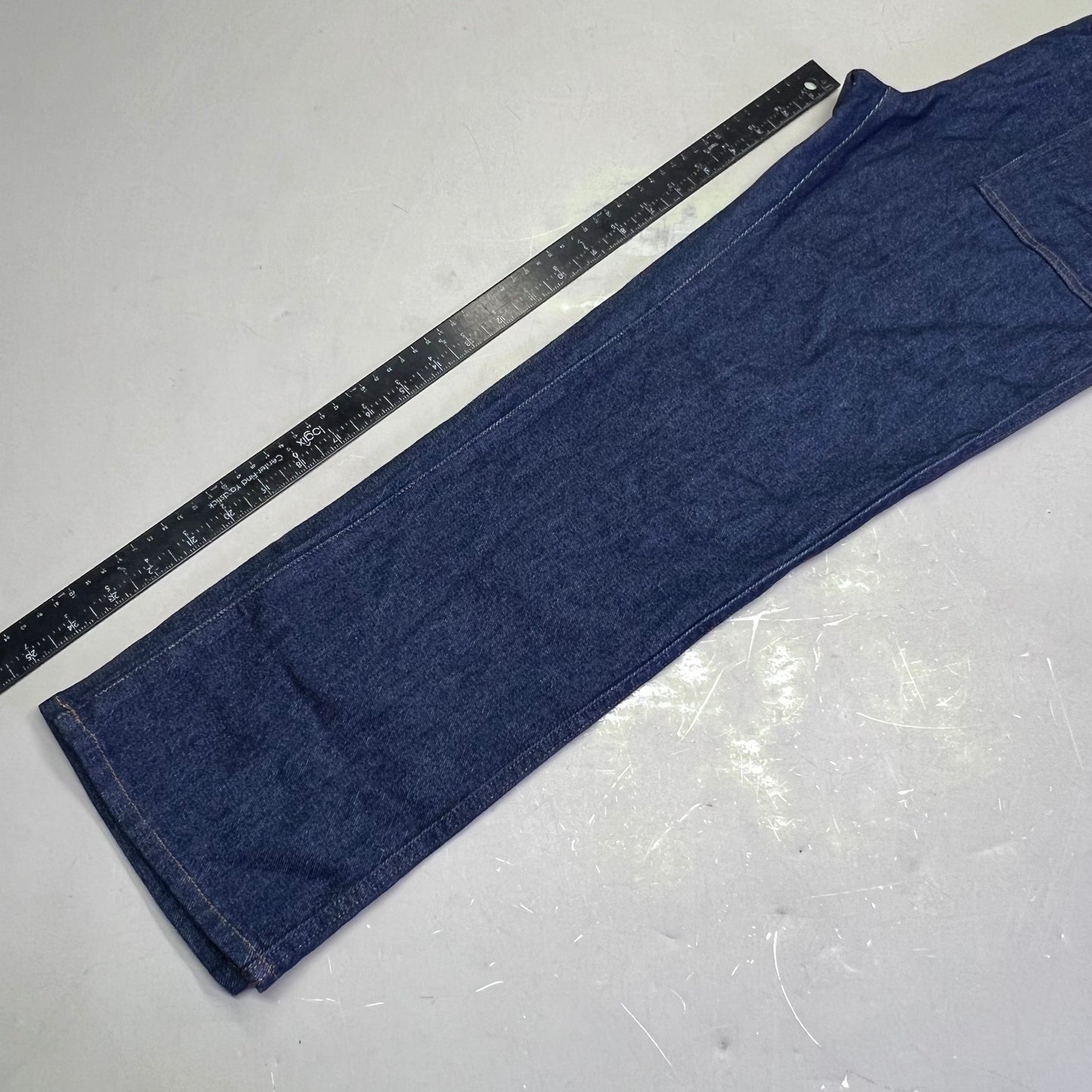 7 FOR ALL MANKIND Soft Denim Zip Up Jumper Womens Sz M Dark Blue AU7190865A WLSR