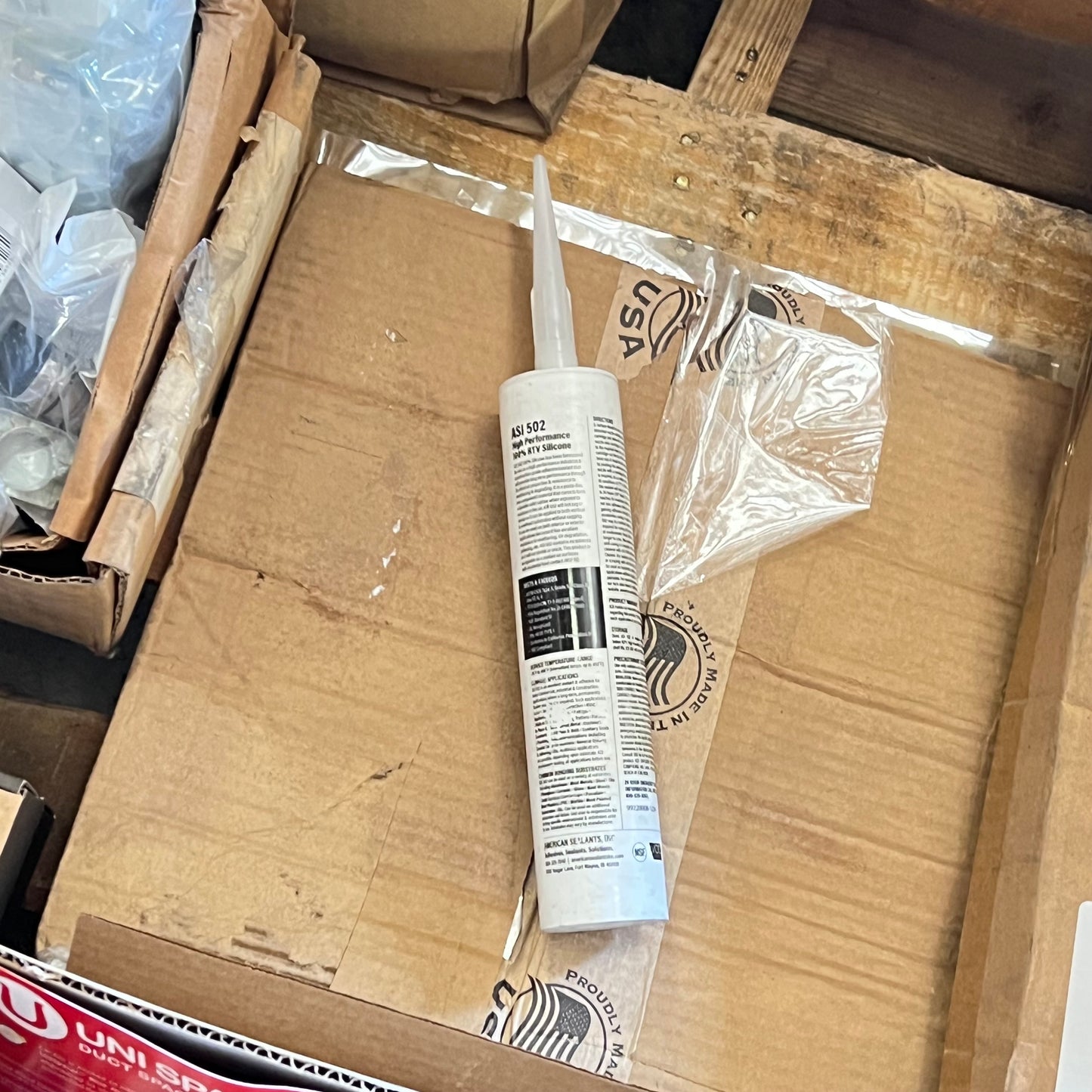 ZA@ Pallet of MIXED Hardware, Brackets, Plastic Tarp, Steel Horse Shoes, Lamination Sheets, & More!!!!! (AS-IS)