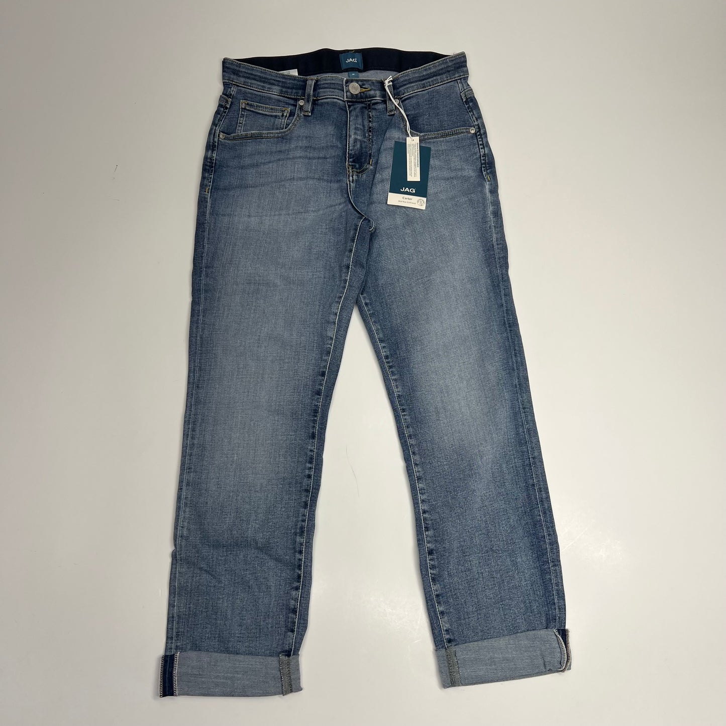 JAG Carter Girlfriend Jean Slim-leg Women's Sz 8/26 Mid Vintage J2967ECF209