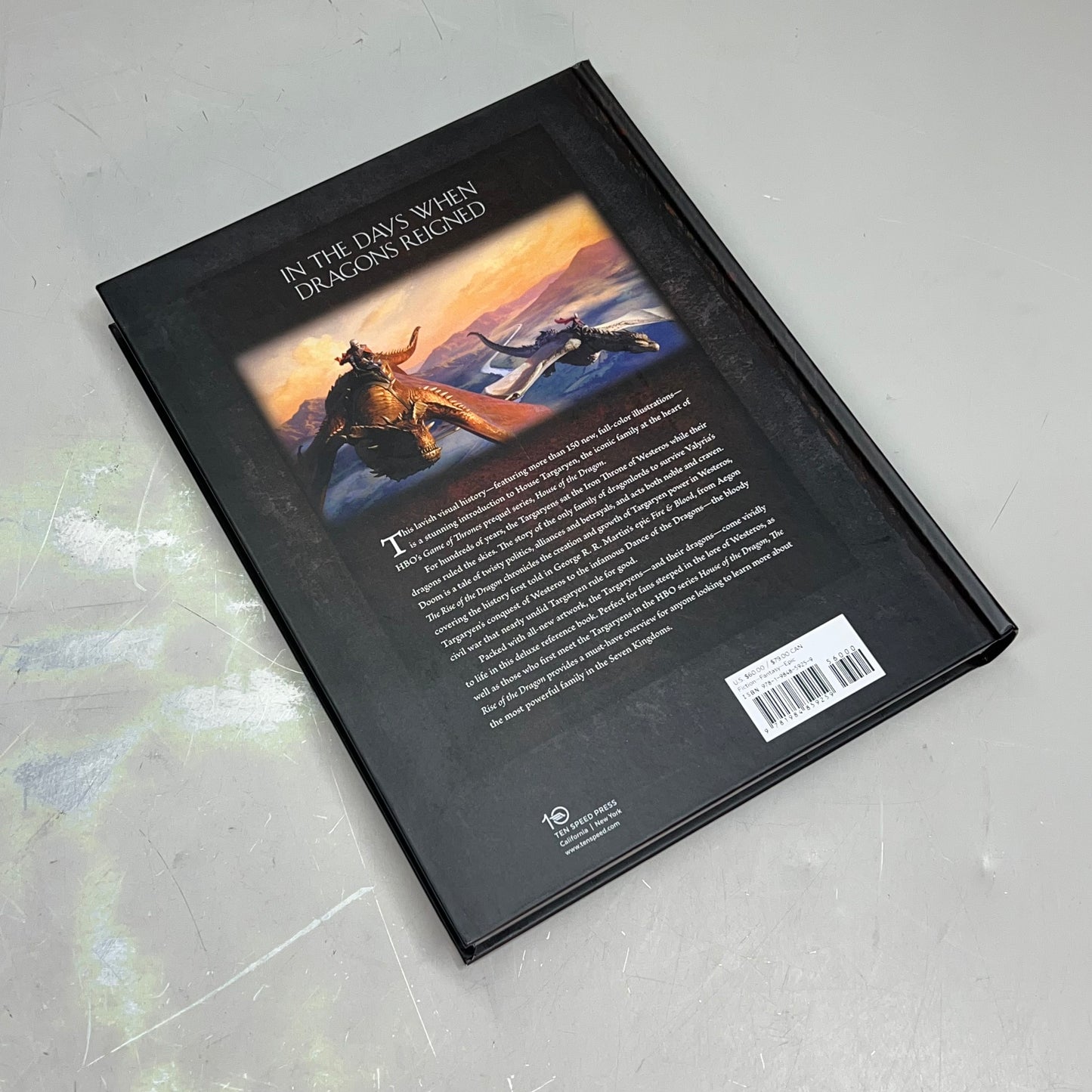 THE RISE OF THE DRAGON Volume One Targaryen Hardback Book By George R. R. Martin