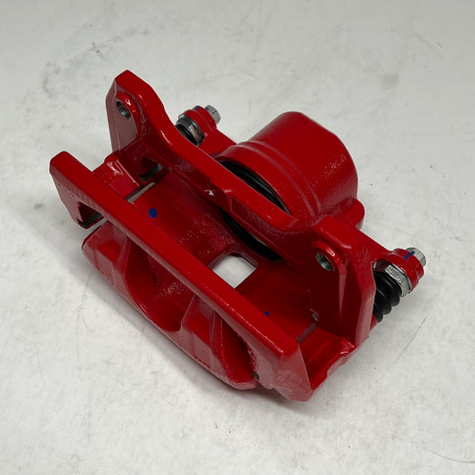 POWER STOP Disc Brake Caliper Set Cast Iron Powdercoated W/ Bracke Red S2808