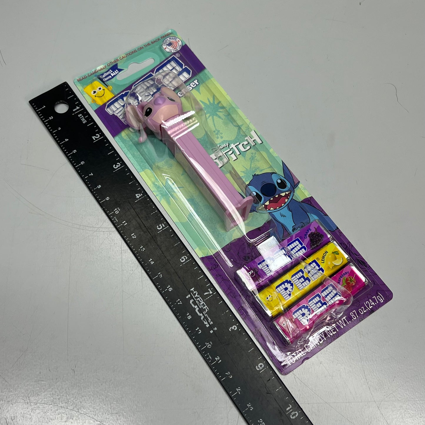 PEZ (12 PACK) Collect Disney Stitch Assorted Candy Dispensers & Refill BB 12/29