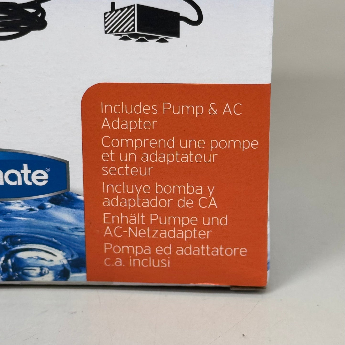 ZA@ PETMATE Deluxe FreshFlow Replacement Pump & AC Adapter TP200LVU B